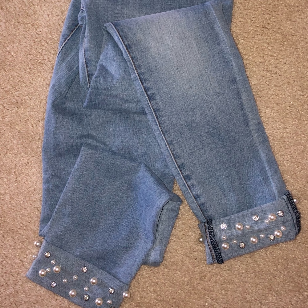 Light blue jeans